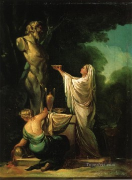  Goya Decoraci%c3%b3n Paredes - El sacrificio a Príapo Francisco de Goya